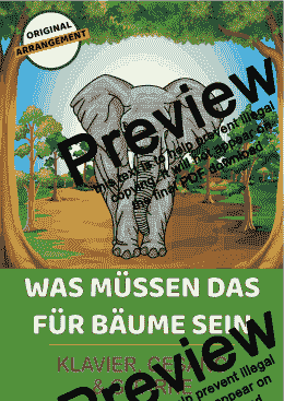 page one of Was müssen das für Bäume sein?