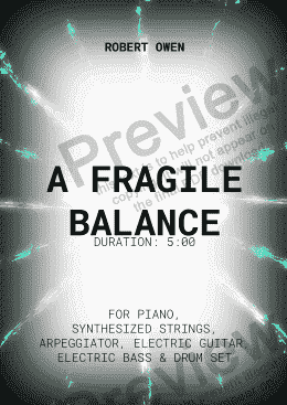 page one of A Fragile Balance