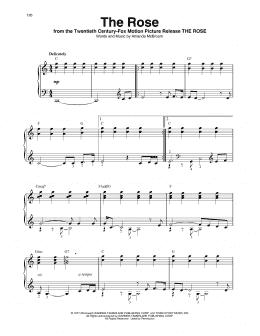 page one of The Rose (Harp)