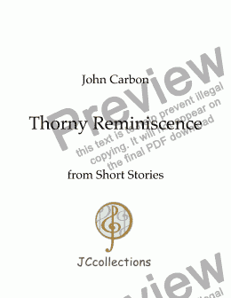 page one of Thorny Reminiscence