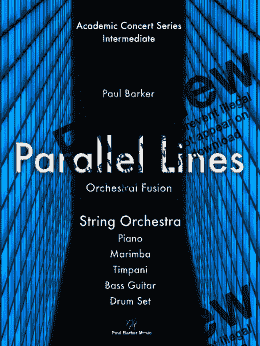 page one of Parallel Lines (String Orchestra)