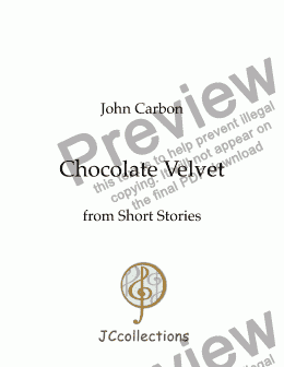 page one of Chocolate Velvet