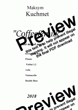 page one of Coffe&milk  1.0