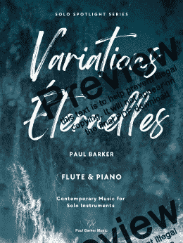 page one of Variations Eternelles  (Flute & Piano)