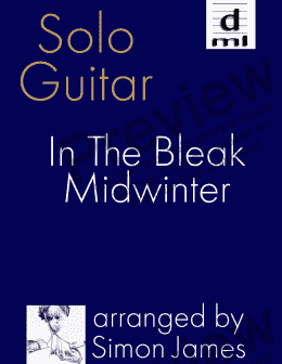 page one of In The Bleak Midwinter