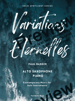 page one of Variations Éternelles (Alto Saxophone & Piano)