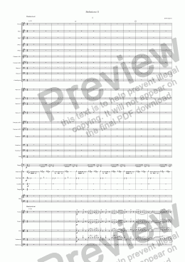 page one of Sinfonia no 11