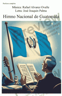 page one of Himno Nacional de Guatemala