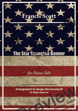 The Star Spangled Banner - Arr.Rachmaninoff - Download Sheet Music PDF