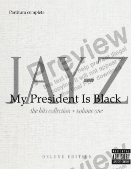 page one of My President Is Black