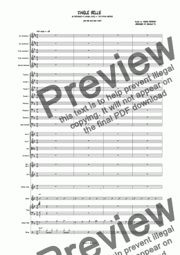 page one of Jingle bells michael buble - Transposed score preview