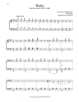 page one of Waltz (Piano Solo)