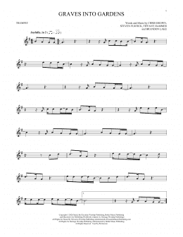 page one of Graves Into Gardens (Trumpet Solo)