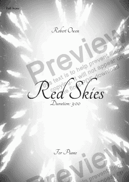 page one of Red Skies