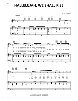 page one of Hallelujah, We Shall Rise (Piano, Vocal & Guitar Chords (Right-Hand Melody))