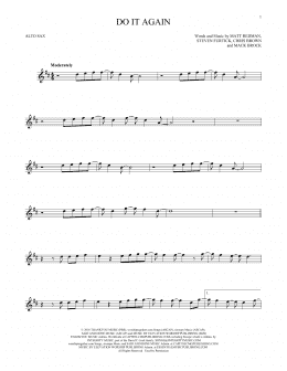 page one of Do It Again (Alto Sax Solo)