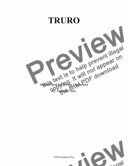 page one of Truro