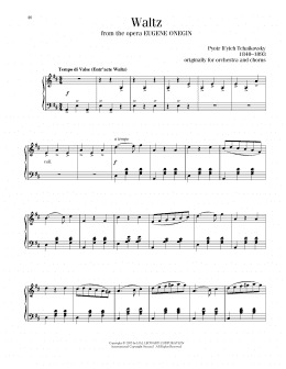 page one of Waltz (Piano Solo)