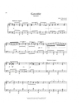 page one of Gavotte (Piano Solo)