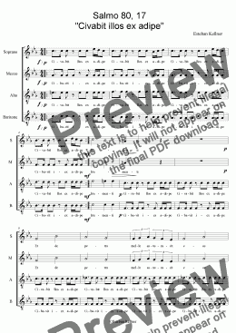 page one of Psalm 80 