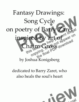 page one of Fantasy Drawings I. An Introduction