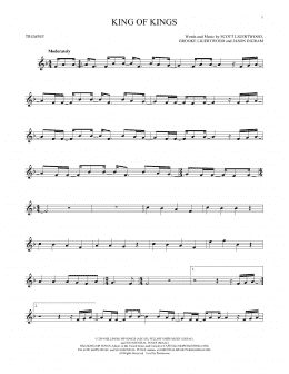 page one of King Of Kings (Trumpet Solo)