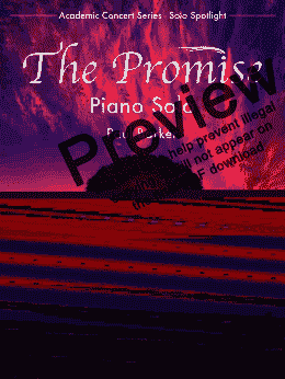 page one of The Promise (Piano Solo)