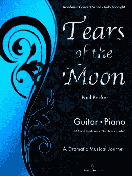 page one of Tears of the Moon (Acoustic Guitar and Piano