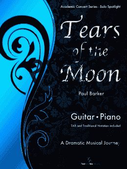 page one of Tears of the Moon (Electric Guitar and Piano)