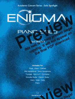 page one of Enigma (Piano Solo)