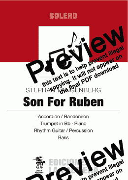 page one of Son For Ruben