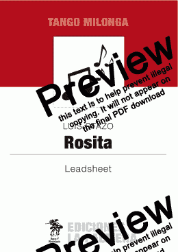 page one of Rosita