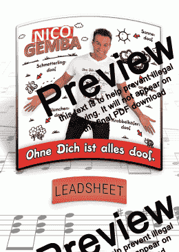 page one of Ohne dich ist alles doof