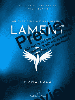 page one of Lament (Piano Solo)