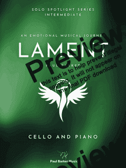 page one of Lament (Cello & Piano)