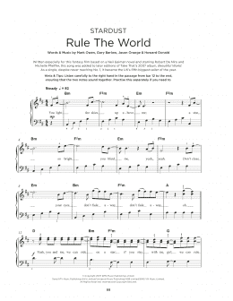 page one of Rule The World (Really Easy Piano)