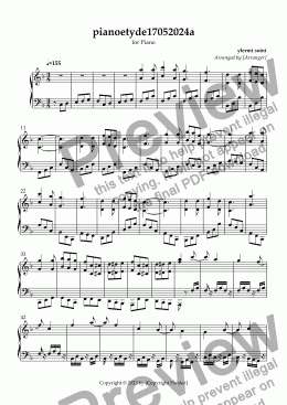 page one of pianoetyde17052024a