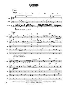 page one of Barbados (Transcribed Score)