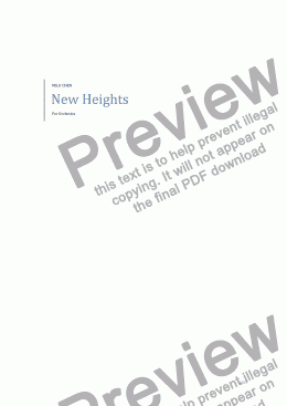 page one of New Heights
