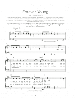 page one of Forever Young (Really Easy Piano)