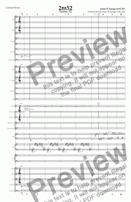 page one of Lament Configuration (Orchestra)