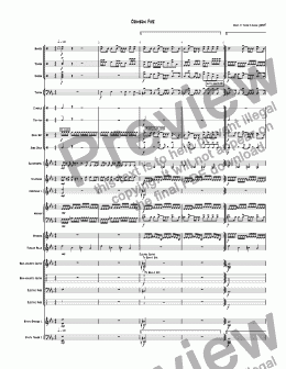 page one of 1A. Crimson Fire (Percussion Ensemble)