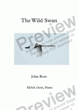 page one of The Wild Swan