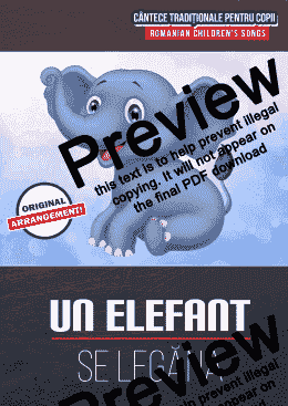 page one of Un Elefant Se Legăna