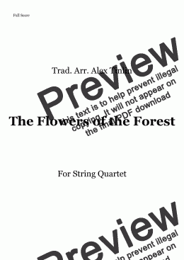 page one of The Flowers of the Forest