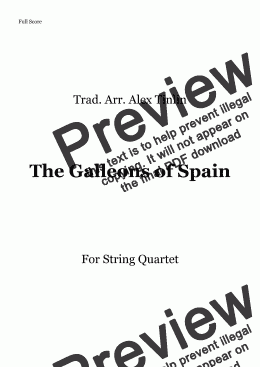 page one of The Galleons of Spain