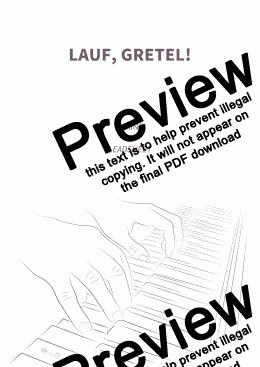 page one of Lauf, Gretel!