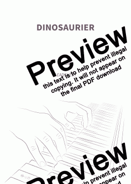 page one of Dinosaurier