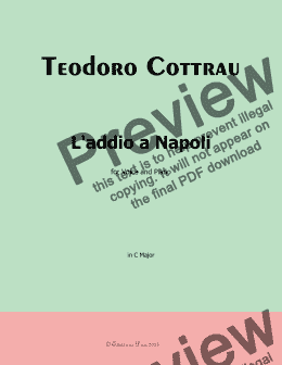 page one of T. Cottrau-Laddio a Napoli, in C Major