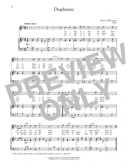 page one of Diaphenia (Piano & Vocal)